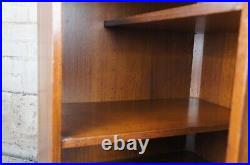 Rare Mid Century Modern Edward Wormley Dunbar Walnut Corner Bookcase Console 38