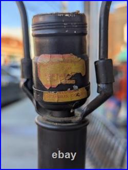 Rare Mid Century Modern Feldman LA Tom Greene Design 2ft Large Lamp Working