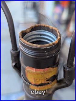 Rare Mid Century Modern Feldman LA Tom Greene Design 2ft Large Lamp Working Rare Mid Century Modern Feldman LA Tom Greene Design 2ft Large Lamp Working