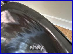 Rare Mid Century Modern Lounge Diamond Chair Harry Bertoia Knoll Black with Top