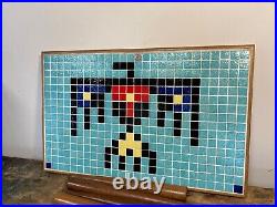 Rare Mid-Century Modern/Mosaic Tile Top Coffee/Side or Occasional Table