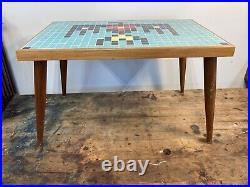Rare Mid-Century Modern/Mosaic Tile Top Coffee/Side or Occasional Table