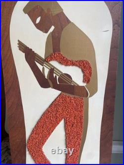Rare Mid-Century Modern Popcorn Pair LARGE 1963 Empire Art Products NY- MCM