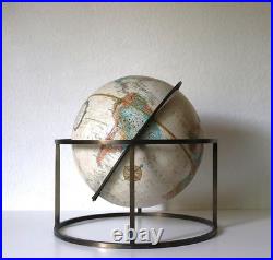 Rare Mid Century Modern Replogle World Globe Manner of Paul McCobb 12 Desktop