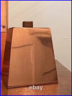 Rare Mid Century Modern SPV Denmark Copper & Teak 3pc Coffee/Tea Set Rare Mid Century Modern SPV Denmark Copper & Teak 3pc Coffee/Tea Set