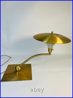 Rare Mid-Century Modern Swival Lamp 14 Tall and 9.5 Long Rare Mid-Century Modern Swival Lamp 14 Tall and 9.5 Long