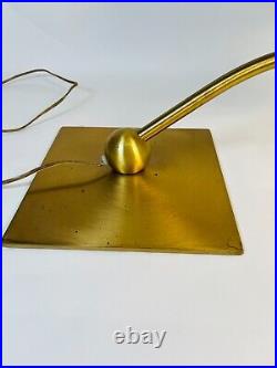 Rare Mid-Century Modern Swival Lamp 14 Tall and 9.5 Long Rare Mid-Century Modern Swival Lamp 14 Tall and 9.5 Long