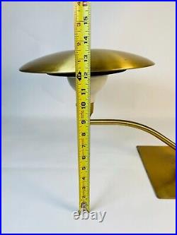 Rare Mid-Century Modern Swival Lamp 14 Tall and 9.5 Long Rare Mid-Century Modern Swival Lamp 14 Tall and 9.5 Long