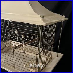Rare Mid Century Modern Vintage Bird Cage Excellent Condition Rare Mid Century Modern Vintage Bird Cage Excellent Condition