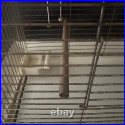 Rare Mid Century Modern Vintage Bird Cage Excellent Condition Rare Mid Century Modern Vintage Bird Cage Excellent Condition