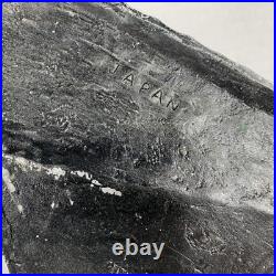 Rare Mid Century Modern Wright Flyer Airplane Metal Wall Art Hanging Japan