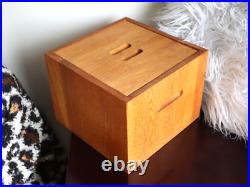 Rare Mid-Century Modern ddc Design Dynamics Corporation Wood Ice Bucket
