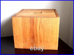 Rare Mid-Century Modern ddc Design Dynamics Corporation Wood Ice Bucket
