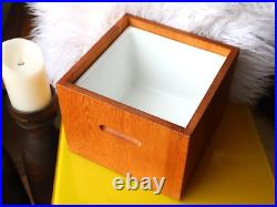 Rare Mid-Century Modern ddc Design Dynamics Corporation Wood Ice Bucket