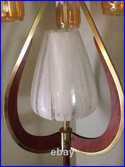 Rare Mid-Century Modern tension pole lamp