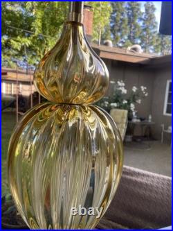 Rare Mid-century Modern Marbro Lamp Champagne Colored. Gorgeous