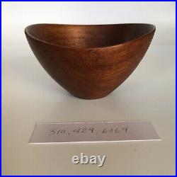 Rare Midcentury Danish Teak Finn Juhl Style Bowl By Ernst Henriksen