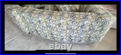Rare Midcentury Modern Sofa 60's Retro Style Vintage Couch Newly Upholstered LA Rare Midcentury Modern Sofa 60's Retro Style Vintage Couch Newly Upholstered LA