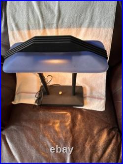 Rare Modern Design Table Lamp Robert Sonneman, USA, 1980