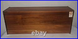 Rare Nordisk Andels Eksport Danish Modern MCM Teak Wood Desk Organizer Denmark