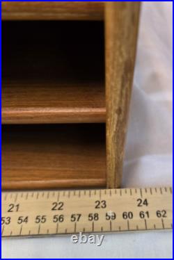 Rare Nordisk Andels Eksport Danish Modern MCM Teak Wood Desk Organizer Denmark Rare Nordisk Andels Eksport Danish Modern MCM Teak Wood Desk Organizer Denmark