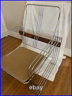 Rare Original Heinz Meier For Landes Ascona Lounge Chair And Ottoman. 1965 La