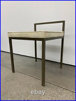 Rare Original Label Frederic Weinberg Co. Stool or Chair MCM 1950's Frederick