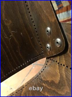 Rare Original Mid Century Modern Niko Kralj Beech Captain's Chair Lupina Label