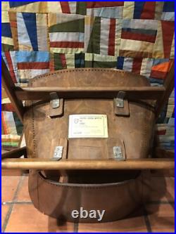 Rare Original Mid Century Modern Niko Kralj Beech Captain's Chair Lupina Label