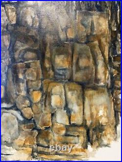 Rare Original Signed Painting by Bucci Iconic 1960's Mid Century Modern Art Rare Original Signed Painting by Bucci Iconic 1960's Mid Century Modern Art