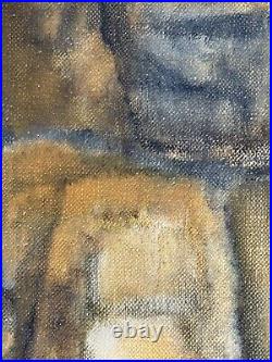Rare Original Signed Painting by Bucci Iconic 1960's Mid Century Modern Art Rare Original Signed Painting by Bucci Iconic 1960's Mid Century Modern Art