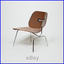 Rare Pair of Eames Herman Miller 1970s Ash LCM Lounge Chairs Mid Century Modern