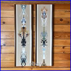 Rare Peter Pepper Products Woodwall Decor Rorschach Mid Century Modern Vintage