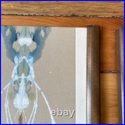Rare Peter Pepper Products Woodwall Decor Rorschach Mid Century Modern Vintage