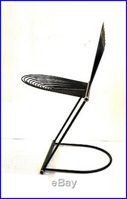 Rare Post Modern Memphis Era Chair By Herbert Ohl 1980, s Germany