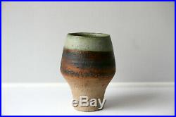 Rare RUTH DUCKWORTH 1919-2009 studio pottery STONEWARE VESSEL c1960s un-signed
