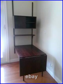 Rare Rosewood Cado Desk Unit by Royal Systems