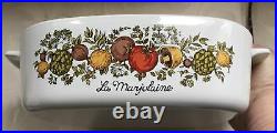 Rare SEE STAMP Vintage Corning Ware La Marjolaine A 2 B Spice Of Life