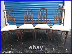 Rare Set 4 Dining Chairs Keller Mid-century Modern Eames Era MCM Tall Four