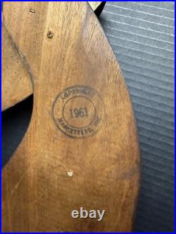 Rare Set of Vintage 1960s Masketeers Dog Wall Hangings Mid Century Modern MCM