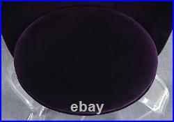 Rare Shlomi Haziza Hstudio Acrylic Mid Century Modern Vanity Stool Chair Swivels Rare Shlomi Haziza Hstudio Acrylic Mid Century Modern Vanity Stool Chair Swivels