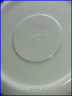 Rare Starburst Atomic Mid Century Celestial Spaulding Ware Melmac Melamine Plate