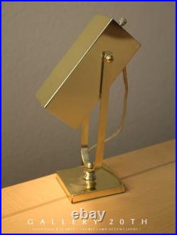 Rare & Stunning Vtg Laurel MID Century Modern Accent Spot Lamp! 60s Atomic Brass