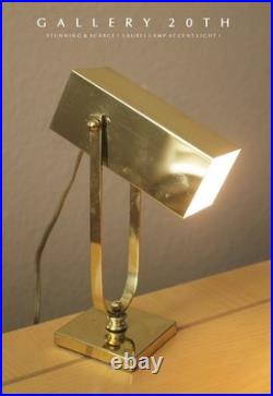 Rare & Stunning Vtg Laurel MID Century Modern Accent Spot Lamp! 60s Atomic Brass