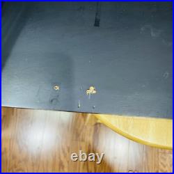 Rare Syroco Brutalist Mid Century MCM Plastic Base And Wood Wall Shelf