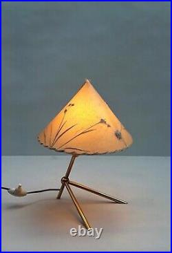 Rare Table Lamp by Rupert Nikoll 1950s Austria nakashima sarfatti perriand era