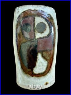 Rare Tall MCM Ceramic vase by Anne & Peter Stougaard, 1970s Unika Danish Design
