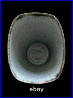Rare Tall MCM Ceramic vase by Anne & Peter Stougaard, 1970s Unika Danish Design