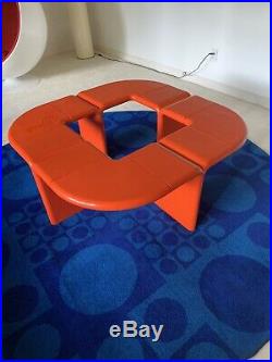 Rare Umbo Coffee Table Kartell Space Colani Kay Leroy Ruggles