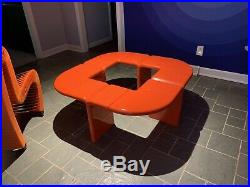 Rare Umbo Coffee Table Kartell Space Colani Kay Leroy Ruggles